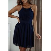 02060. CRISTAL szyfon GRANATOWY