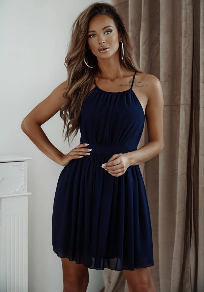 02060. CRISTAL szyfon GRANATOWY