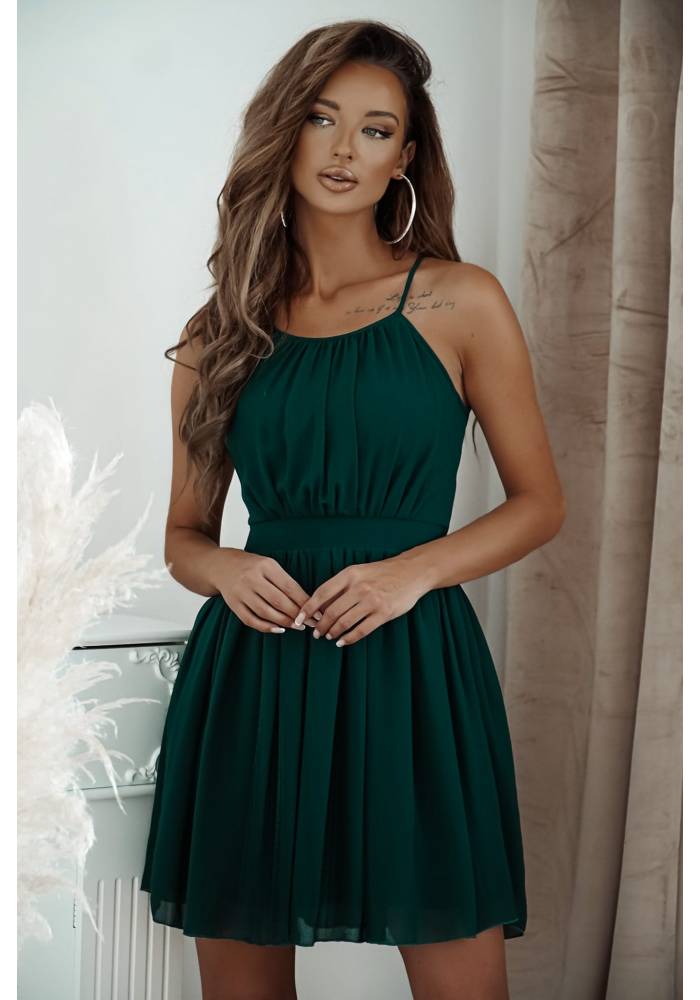 02060. CRISTAL szyfon ZIELONY butelka