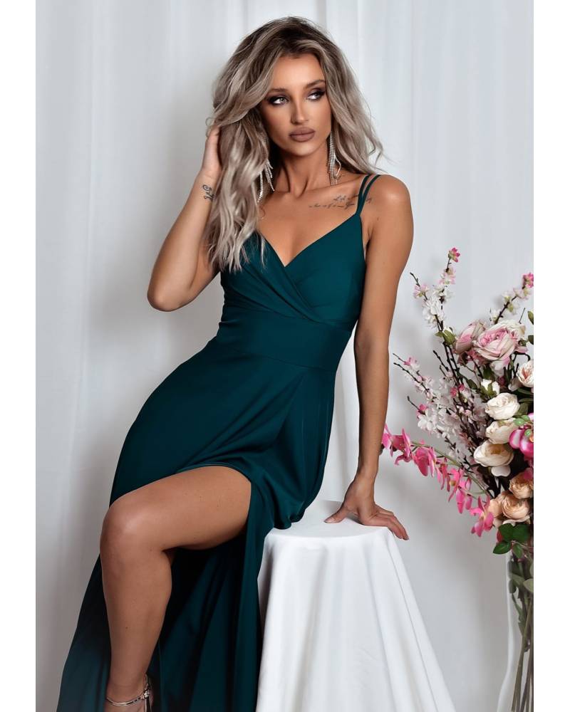 11001. TIFANI gładka ZIELONY